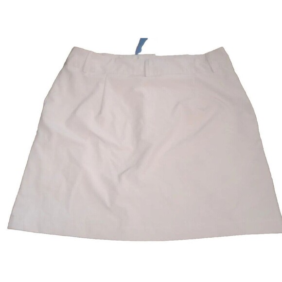 Jones New York Women's Mini Skirt Back Zip  SZ 8 Cream Color - Picture 6 of 8
